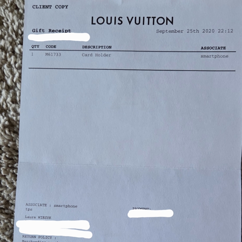 Louis Vuitton Reverse Monogram Card Holder - Picture 7 of 7